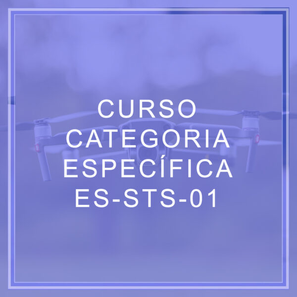 Curso Piloto de Dron Categoría Específica ES-STS-01 (RPAs)