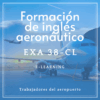 imagen para curso exa 38 cl, fondo azul con avion