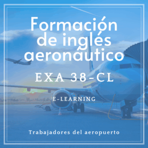 imagen para curso exa 38 cl, fondo azul con avion
