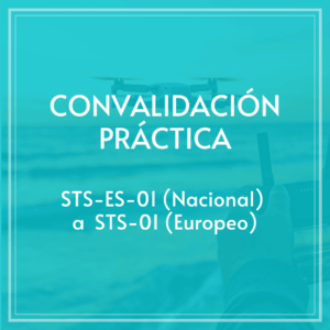 CONVALIDACIÓN PRÁCTICA STS-ES-01 (nacional) a STS-01 (europeo)