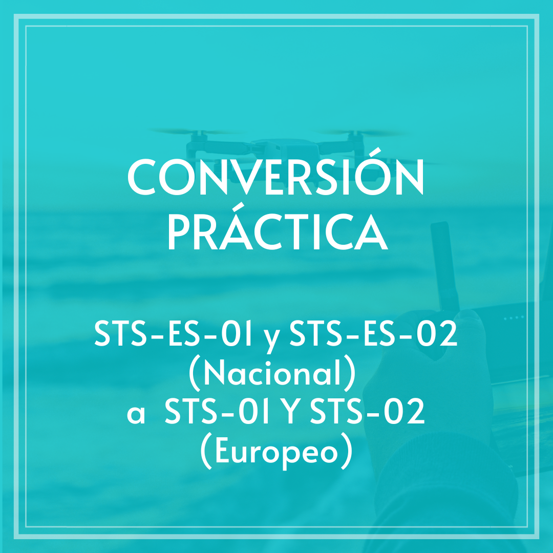 imagen tono verdoso para el curso Conversión práctica STS-01 y STS-02 nacional a europeo
